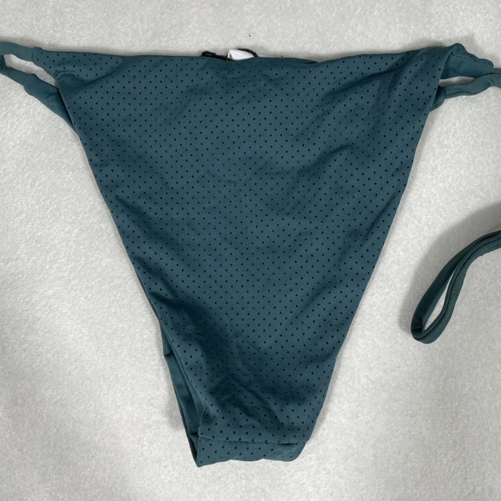 NEW TAVIK‎ Jax Reversible Perforated Bikini Bottom in Storm Green [SZ XS ] - Picture 9 of 11